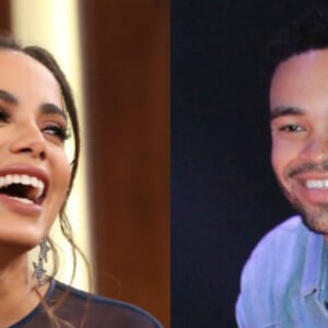 Em Los Angeles, Anitta esteve no estúdio de gravação na companhia de Maejor, produtor musical e um dos melhores amigos do cantor Justin Bieber