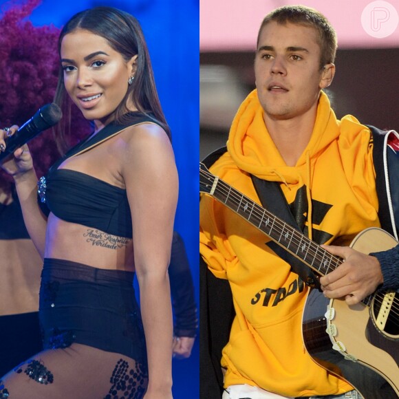 Anitta passou a ser seguida por Justin Bieber no Twitter após negar parceria musical