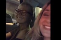 Xuxa ganhou beijo da filha, Sasha, dentro de táxi, durante férias em Nova York, nos EUA, na noite desta terça-feira, 11 de julho de 2017