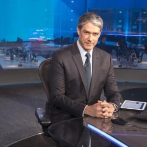 William Bonner ficou ausente do 'Jornal Nacional' por causa de gripe em fevereiro de 2017