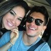 Arthur Aguiar e Mayra Cardi assumiram o namoro no início deste mês