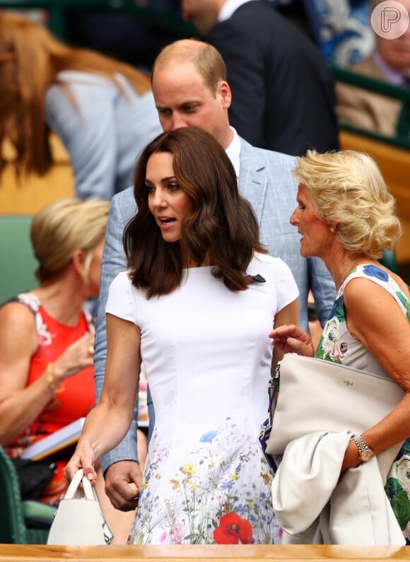 Kate Middleton se tornou patrona de Wimbledon, tradicional torneio de tênis realizado em Londres, na Inglaterra