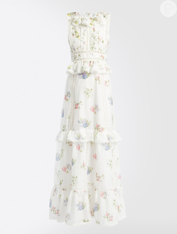 O vestido usado por Pippa Middleton pertence às coleção primavera 2017 da marca Weekend Max Mara