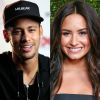 Neymar elogiou Demi Lovato em vídeo publicado no Instagram e cantora agradeceu o jogador
