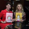 Fabiula Nascimento e Leticia Spiller lançaram coleção de livros infantis nesta terça-feira, 18 de julho de 2017