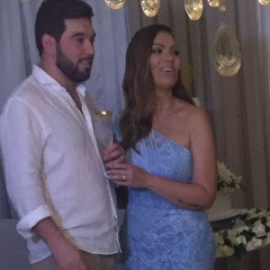 Solange Almeida e o empresário Leandro Andriani preparam um casamento surpresa