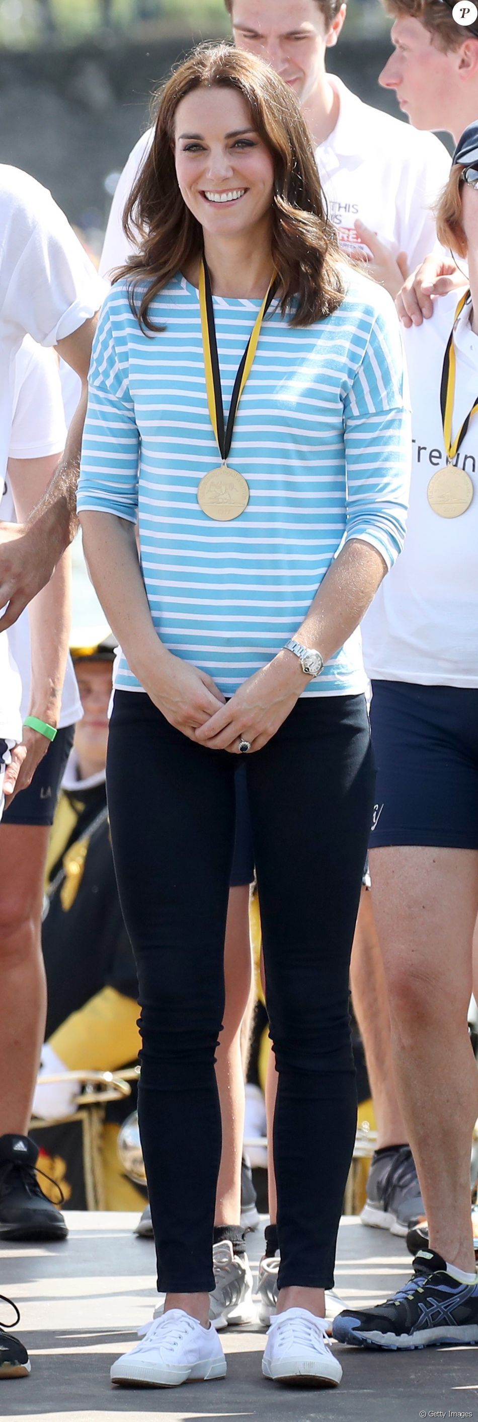 Kate Middleton's Lululemon Chargefeel Sports Shoes in White