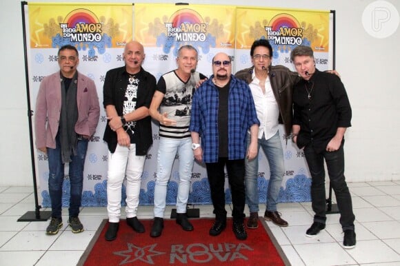 Grupo Roupa Nova se apresentou no KM de Vantagem Hall, na Barra da Tijuca, Rio de Janeiro, na noite desta sexta-feira, 22 de julho de 2017