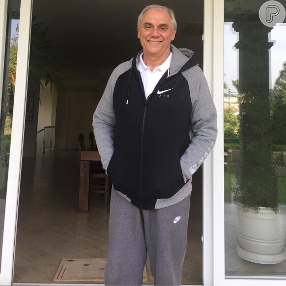 Marcelo Rezende está confiante no tratamento alternativo contra câncer: 'Me recuperando e a cada dia eu melhoro. Eu tenho uma certeza: Essa vitória pertence a Glória de Deus'