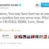 Demi Lovato desabafa no Twitter nesta segunda-feira (19)