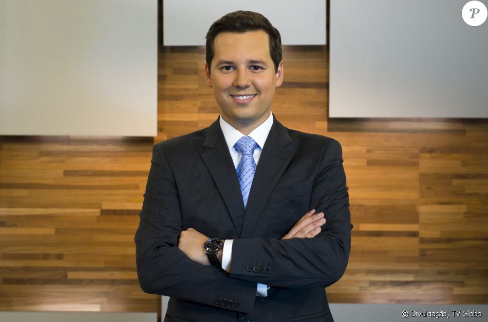 Dony de Nuccio, apresentador do 'Jornal das 10', da GloboNews, é o novo