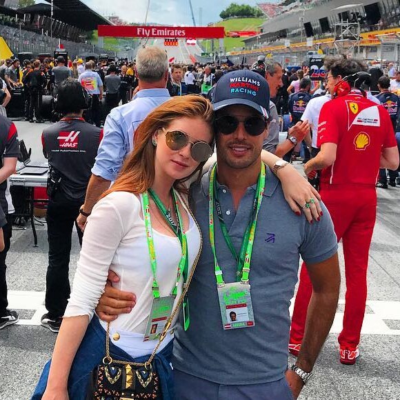 Marina Ruy Barbosa lutou com o treinador profissional Veras TK na companhia de seu noivo, Xandinho Negrão