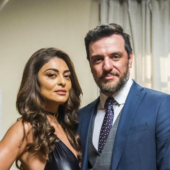 Na novela 'A Força do Querer', Caio (Rodrigo Lombardi) vai beijar Bibi (Juliana Paes)