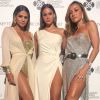 A blogueira Thássia Naves, Bruna Marquezine e Sabrina Sato chamaram a atenção por conta dos vestidos escolhidos para o evento da fundação do ator Leonardo DiCaprio, em Saint-Tropez, no dia 26 de julho de 2017