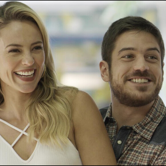 Zeca (Marco Pigossi) e Jeiza (Paolla Oliveira) começam os preparativos para o casamento, na novela 'A Força do Querer"