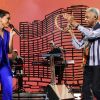 Anitta e Gilberto Gil dividiram o palco em evento da montadora Renault, na noite desta quarta-feira, 2 de agosto de 2017