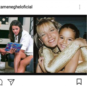 Neymar curtiu a postagem de Xuxa parabenizando Bruna Marquezine pelo seu aniversário de 22 anos