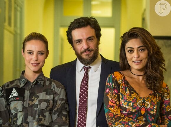Separado, Caio (Rodrigo Lombardi) se aproxima de Jeiza (Paolla Oliveira) e tem recaída com Bibi (Juliana Paes), na novela 'A Força do Querer'