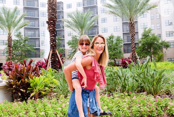 Ticiane Pinheiro e a filha, Rafa Justus, viajaram juntas para Orlando