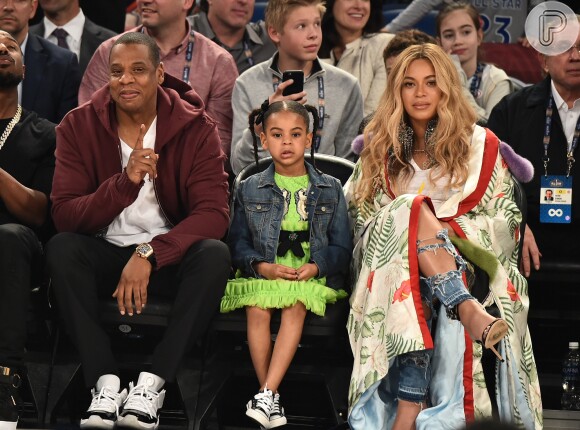 Blue Ivy, filha de Beyoncé e Jay-Z, soltou a voz no álbum mais recente do pai