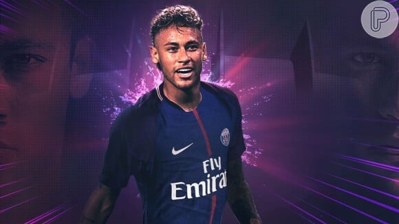 'Nem nos meus melhores sonhos eu imaginava isso', disse Neymar ao ver a Torre Eiffel iluminada com seu nome