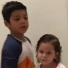 Thyane Dantas filmou os filhos, Yhudy, de 6 anos, e Ysis, de 3, dançando 'À Vontade', música do marido, Wesley Safadão, com Ivete Sangalo