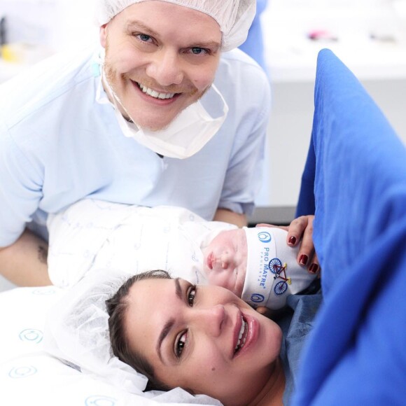 Thais Fersoza e Michel Teló decidiram preservar as células do herdeiro