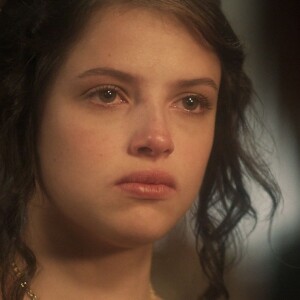 Domitila (Agatha Moreira) é desmascarada por Chalaça (Romulo Estrela), na novela 'Novo Mundo'