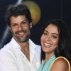 Carol Castro e Felipe Prazeres assumiram o namoro em abril do ano passado