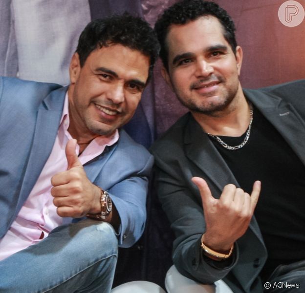 Zezé Di Camargo homenageia o irmão, Luciano, após saiajusta em gravação 'Te amo' Purepeople Zezé Di Camargo homenageia o irmão, Luciano, após saiajusta em gravação 'Te amo' Purepeople