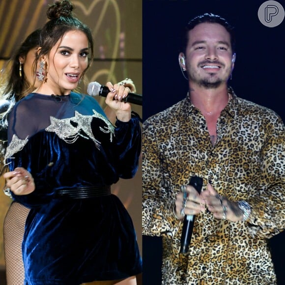 Anitta foi elogiada pelo cantor colombiano J Balvin nesta segunda-feira, 14 de agosto de 2017
