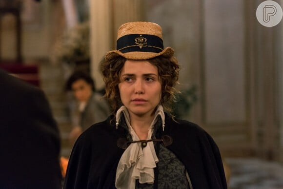 Na novela 'Novo Mundo', Leopoldina (Leticia Colin) assume os compromissos do príncipe