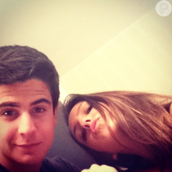 Edson Celulari usou o instagram para compratilhar o amor de irmãos entre Enzo Celulari e Sophia