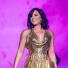 'Tenho muito orgulho de mim mesma, mas não teria conseguido sem minha força maior (Deus), minha família, amigos, e todos que me apoiaram', afirmou Demi Lovato