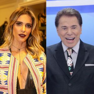 Fernanda Lima, chamada de 'magrela' por Silvio Santos, rebate em entrevista ao 'TV Fama' desta sexta-feira, dia 18 de agosto de 2017