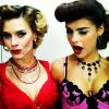 Paloma Bernardi posta foto ao lado de Carolina Dieckmann em seu Instagram e homenageia a amiga que não faz mais parte do elenco de 'Salve Jorge', em 23 de janeiro de 2013