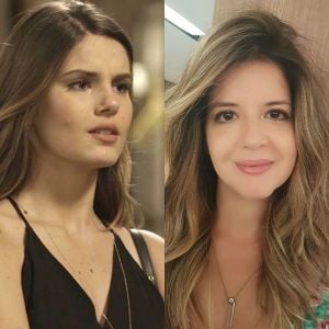 Luiza (Camila Queiroz) critica Maria Pia (Mariana Santos) por tentativa de suicídio: 'Desequilibrada, histérica!', na novela 'Pega Pega', em 6 de setembro de 2017