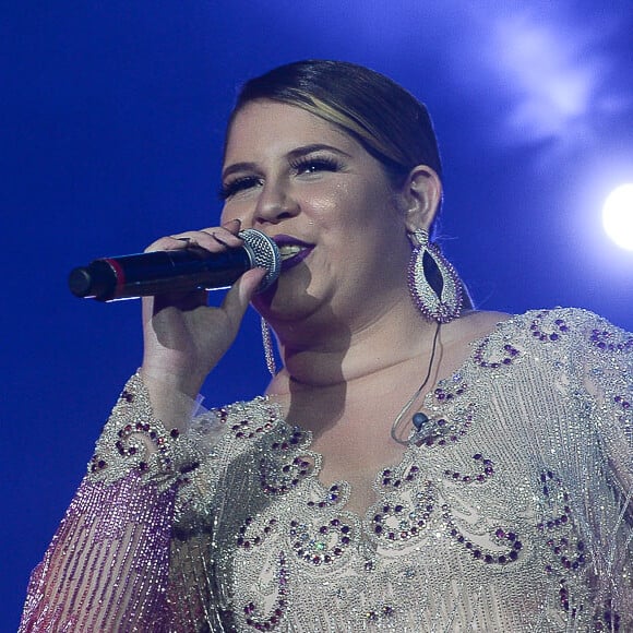 Marília Mendonça cantou em Barretos, no interior de São Paulo, na madrugada deste domingo, 20 de agosto de 2017