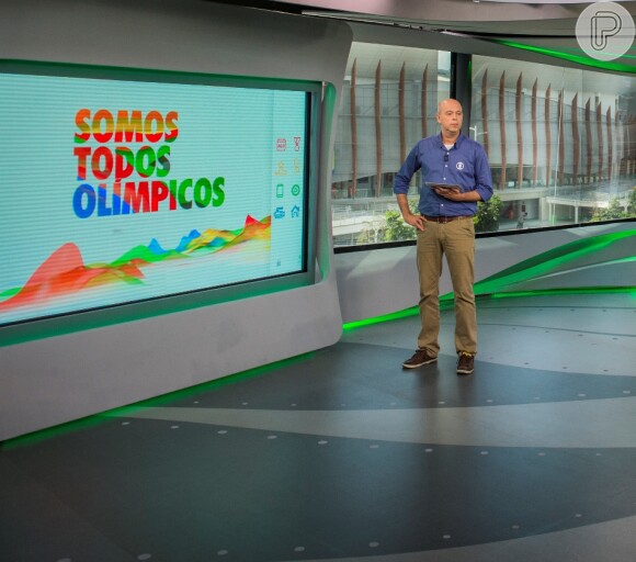 Alex Escobar, apresentador do 'Globo Esporte', acrescentou: 'É legítimo'