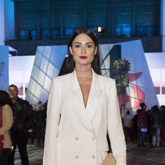 Thaila Ayala esteve no evento por conta de um de seus trabalhos, o filme 'O Matador', um longa da Netflix gravado em Pernambuco e que mistura faroeste e cangaço