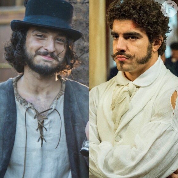 Hugo (Cesar Cardadeiro) será apresentado por Thomas (Gabriel Braga Nunes) como filho de dom João (Léo Jaime), na novela 'Novo Mundo'