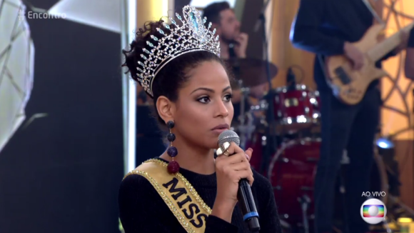 Monalysa Alcântara, Miss Brasil 2017, minimiza ataque racista: 'Não me fere'