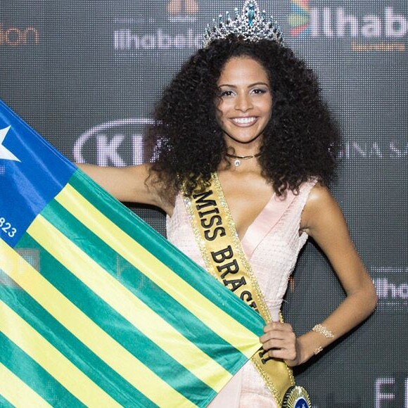 Monalysa Alcântara foi a terceira mulher negra a vencer o Miss Brasil