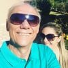 Marcelo Rezende assumiu publicamente o namoro com Luciana Lacerda em junho