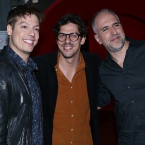 Fábio Porchat tirou foto com Rafael Infante e Antonio Tabet