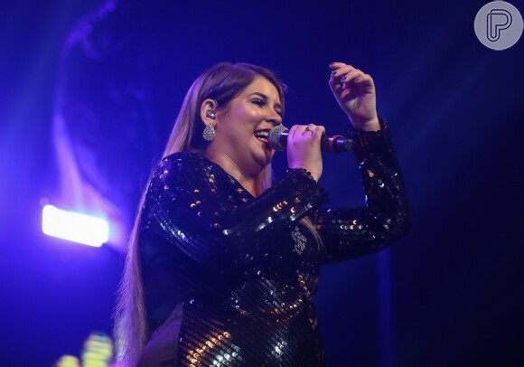 Marília Medonça se apresentou no Espaço das Américas, em São Paulo, na noite de sexta-feira, 25 de agosto de 2017