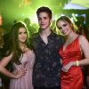 Maisa Silva, João Guilherme e Giovanna Chaves foram convidados para o baile de 15 anos de Fernanda Concon
