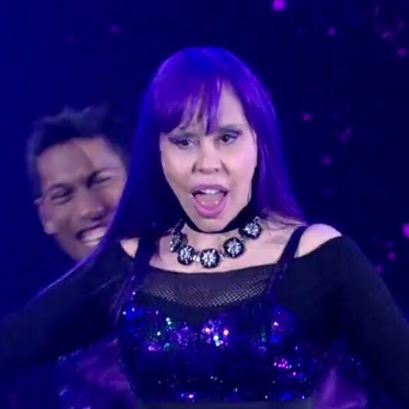 Baby do Brasil fica fora do 'Dança dos Famosos' por duas semanas após distensão muscular, em 27 de agosto de 2017