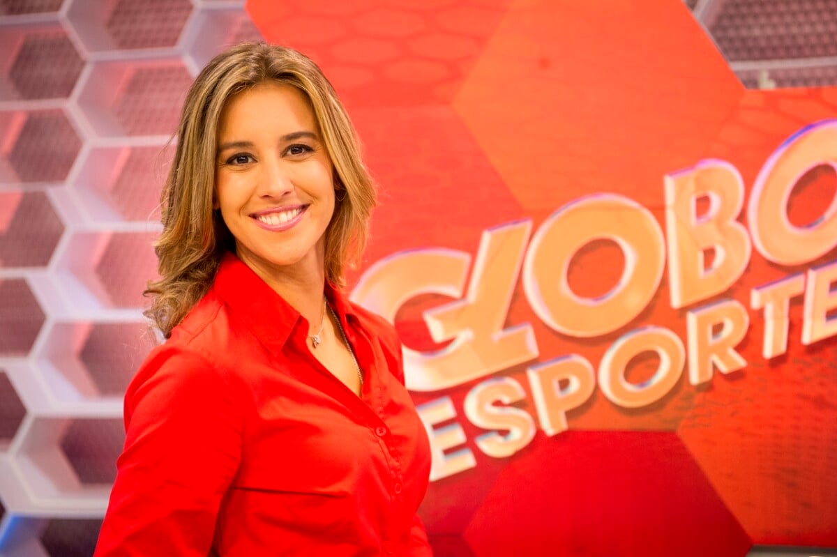 Foto: Cristiane Dias é apresentadora do 'Globo Esporte' - Purepeople
