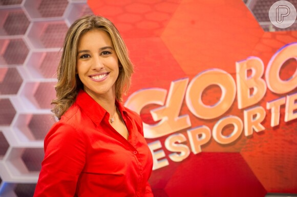 Foto: Cristiane Dias é apresentadora do 'Globo Esporte' - Purepeople